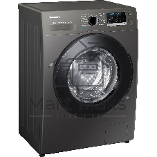 Стиральная машина Samsung WW80AGAS21AX/LP серый, загрузка фронтальная 8 кг, 1200 об/мин, класс: А