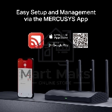 Двухдиапазонный маршрутизатор Wi-Fi Mercusys MR27BE
