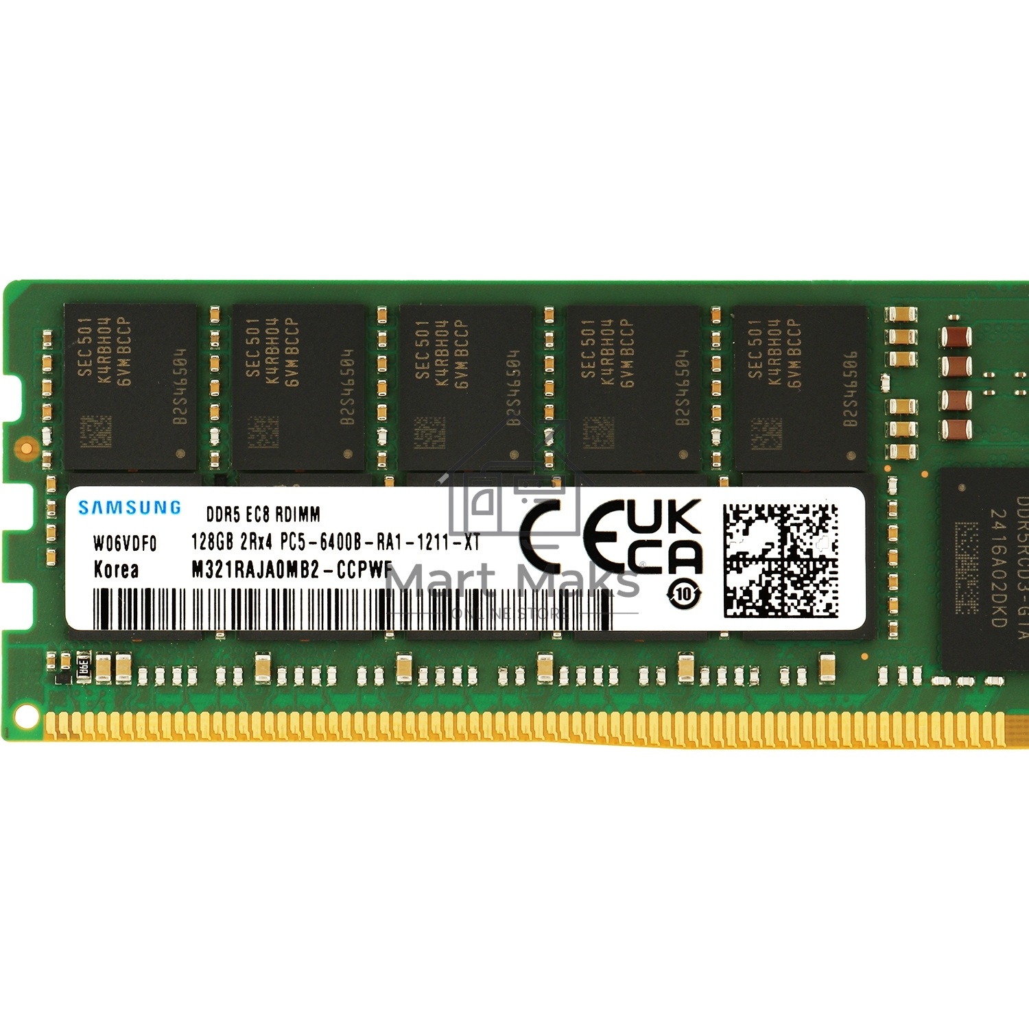 Память оперативная Samsung DDR5 128GB RDIMM 6400