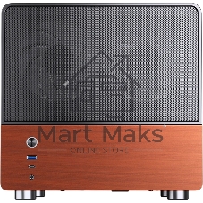Корпус без блока питания JONSBO V12, Mini-Tower, TG, 2x120mm, 1xUSB-A 3.0 + 1xUSB-C 3.2, mATX, mITX Black