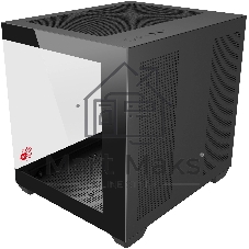 Компьютерный корпус Bloody CC-121 черный без БП mATX 7x120мм 1xUSB 2.0 1xUSB 3.0 audio