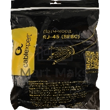 Патч-корд FTP Cablexpert cat.6, 10м, литой, многожильный, желтый