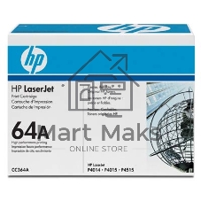 Картридж лазерный HP CC364A черный LJ P4014/4015/4515 (10000 стр.)