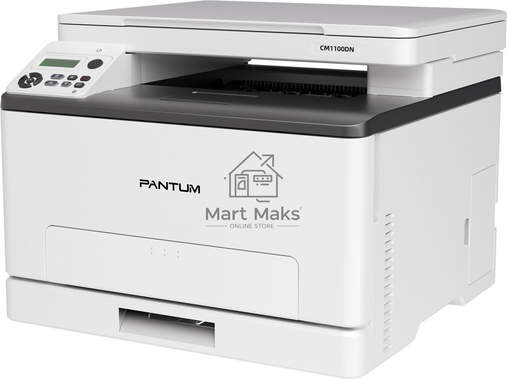 МФУ лазерный Pantum CM1100DN, A4, цветной, печ. до 18 стр/мин., скан. до 18 стр/мин., 600 x 1200 dpi (печать) 300x300dpi (скан.), USB, RJ-45