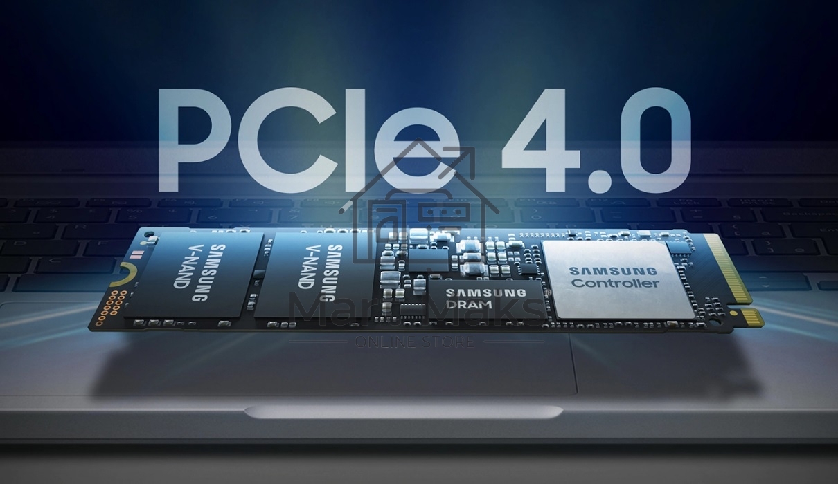 Накопитель SSD Samsung PM9A1, 1000ГБ, M.2 2280, PCIe 4.0 x4, NVMe, R/W 7000/5100