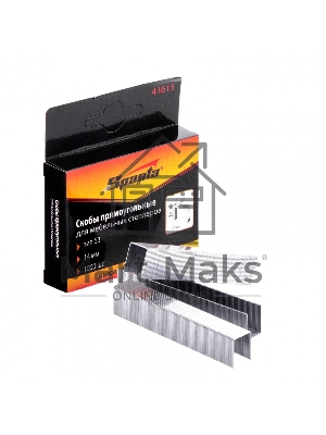 Скобы, 14 мм, для мебельного степлера, тип 53, 1000 шт. Sparta