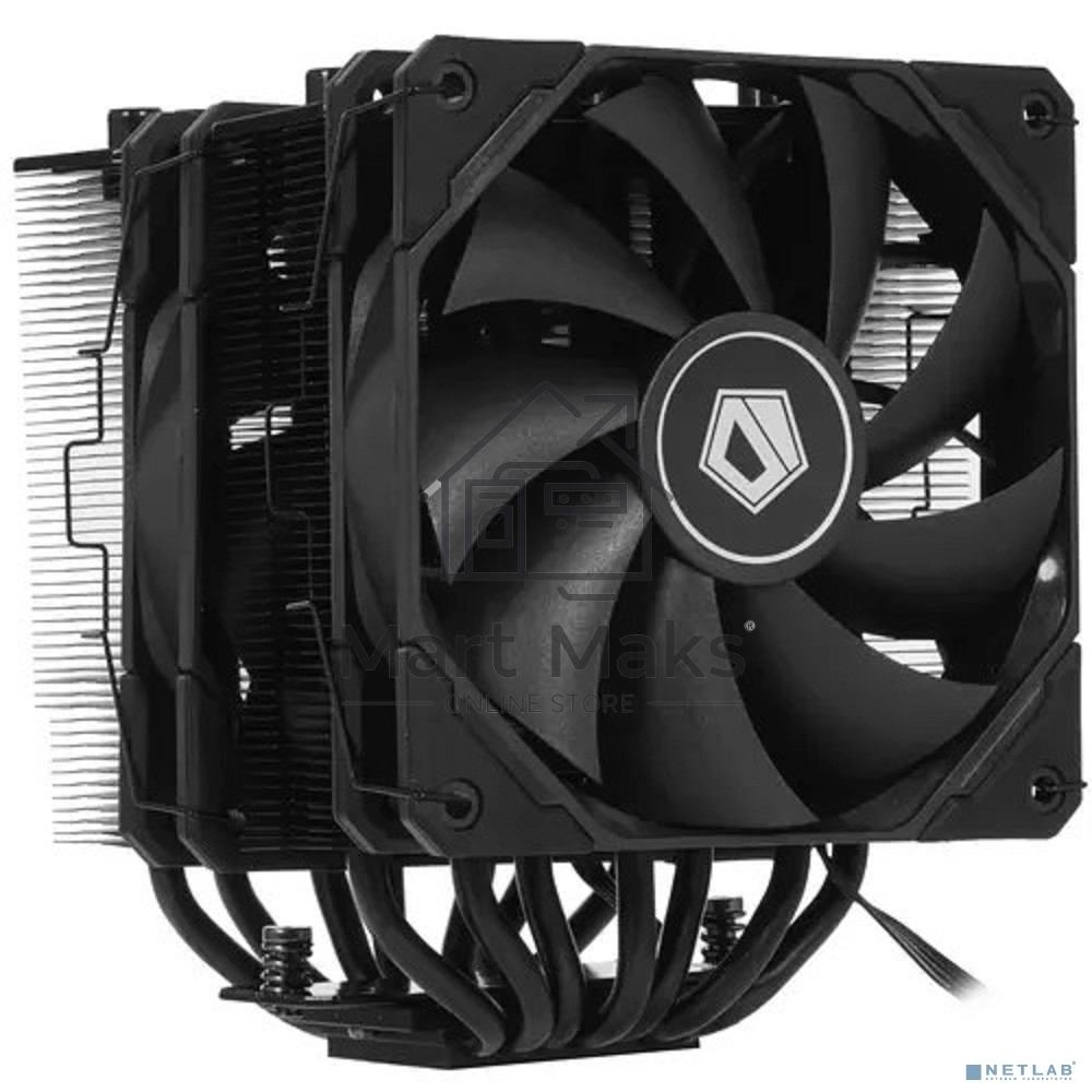Кулер ID-COOLING SE-207-XT ADVANCED черный 120мм алюминий+медь 1800rpm 35db 4-pin 280W 154мм