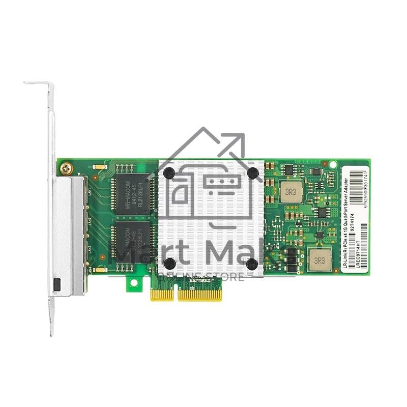 Сетевой адаптер PCIE 1GB QUAD PORT LREC9714HT LR-LINK
