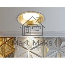 TN6760 BR латунь IP44 GX53 max 15W D105*33
