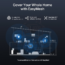 Двухдиапазонный маршрутизатор Wi-Fi Mercusys MR27BE