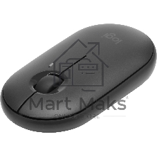 Мышь беспроводная Logitech Pebble M350 графитовый, 1000 dpi, радиоканал, Bluetooth, USB, кнопки - 3