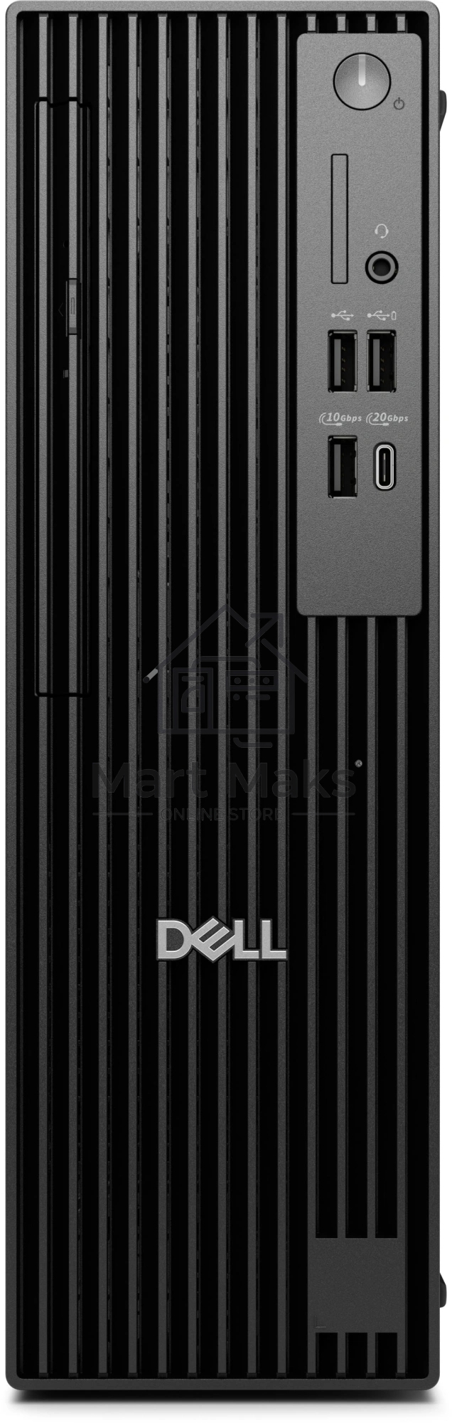 Компьютер Dell Pro Slim Plus QBS1250 slim Core Ultra 9 285 (2.5) 64Gb SSD1Tb Graphics Windows 11 Pro 260W мышь клавиатура черный (DPSP-9481)