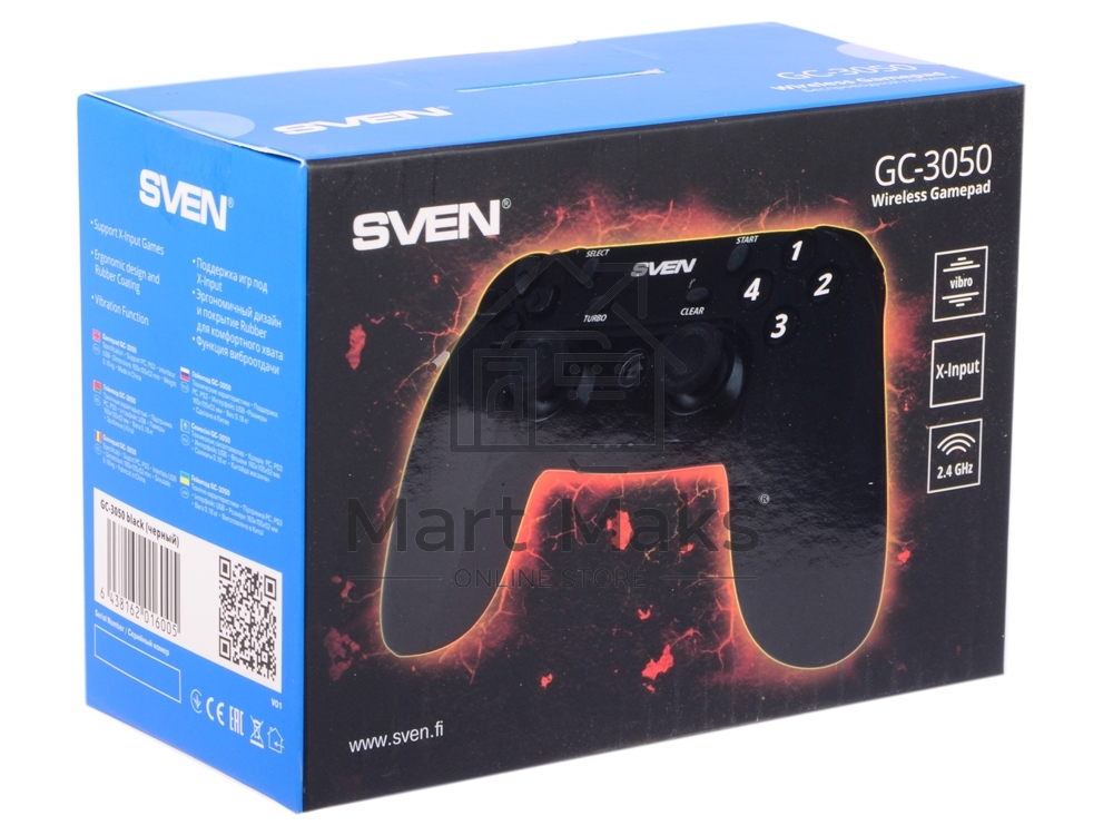 Геймпад беспроводной SVEN GC-3050 SV-016005