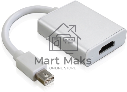 Адаптер-переходник Greenconnect Apple mini DisplayPort 20M > HDMI 19F (GCR-MDP2HD2)