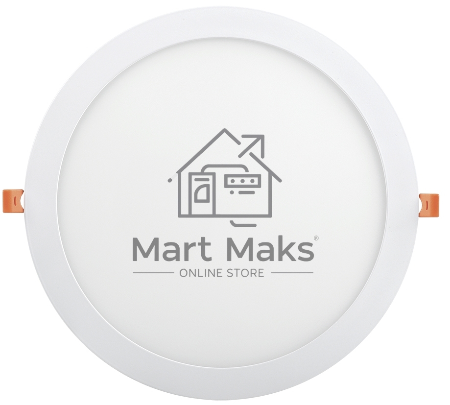 Светильник Iek LDVO0-1609-1-24-4000-K01 ДВО 1609 белый круг LED 24Вт 4000 IP20 алюм. корпус, диам 295 мм