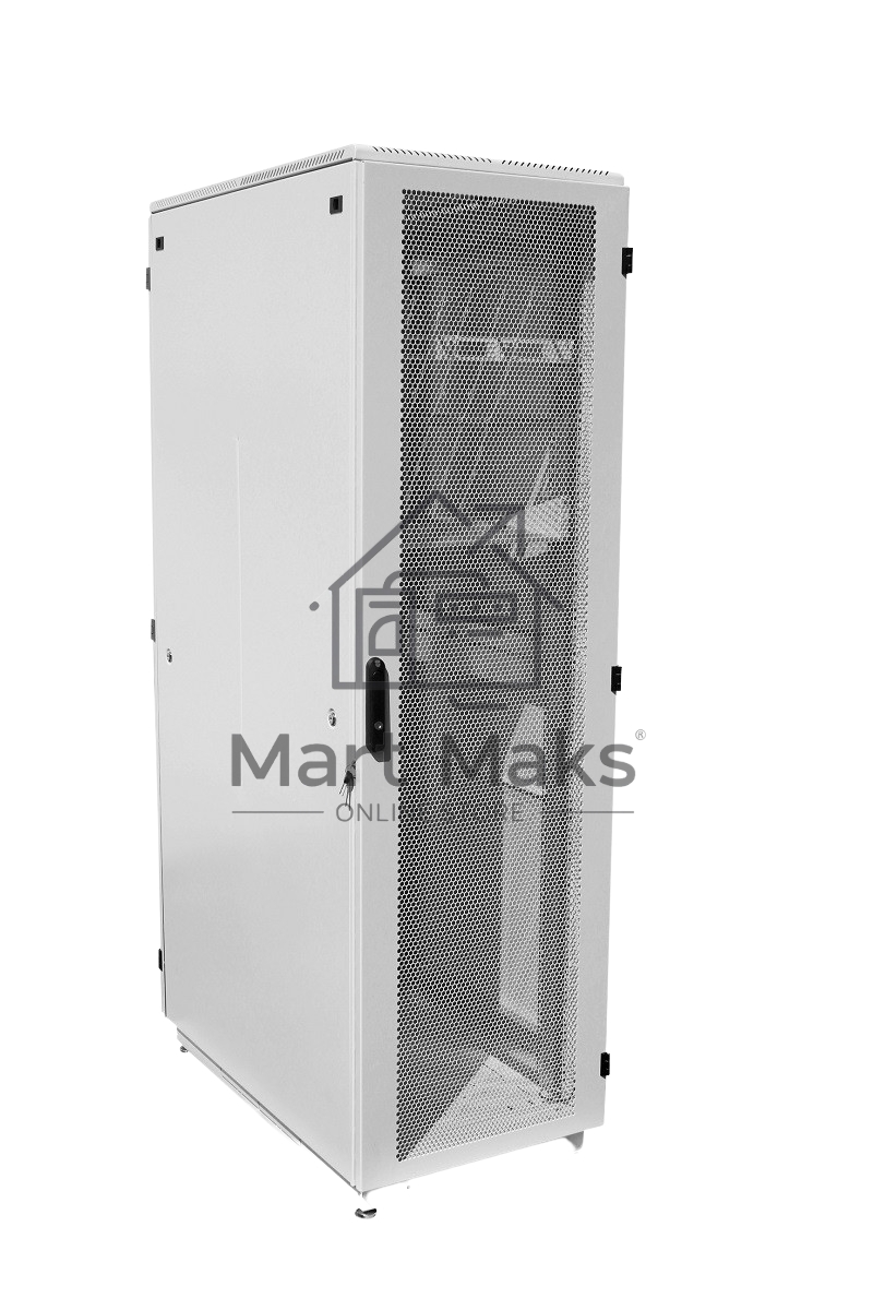 Шкаф телеком. напольный 33U (600x800) дверь перфорированная (ШТК-М-33.6.8-4ААА) (3 коробки)