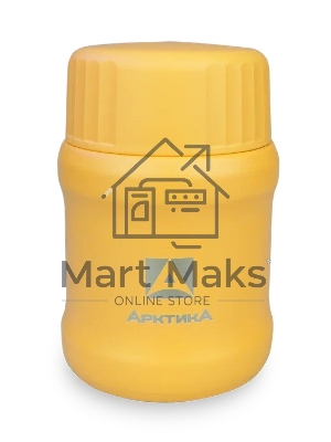Термос для еды Арктика 311-500 0.5л. желтый картонная коробка (311-500/YELLOW)