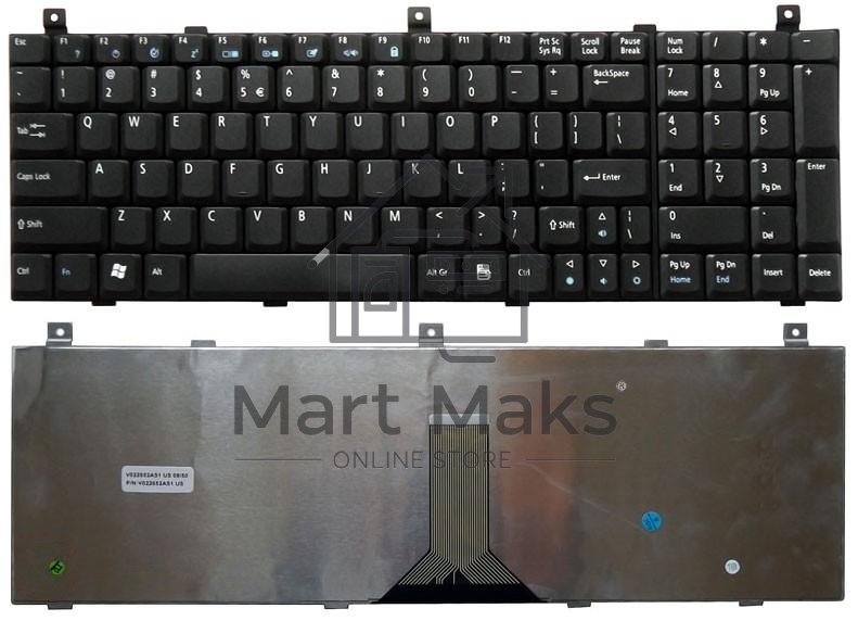 Клавиатура для ноутбука Acer Aspire 1800 9500 черная