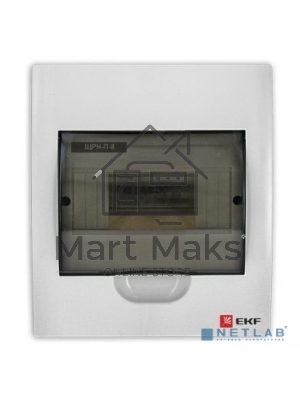 Щит распред. EKF pb40-n-8 навесной ЩРН-П- 8 IP41 EKF PROxima