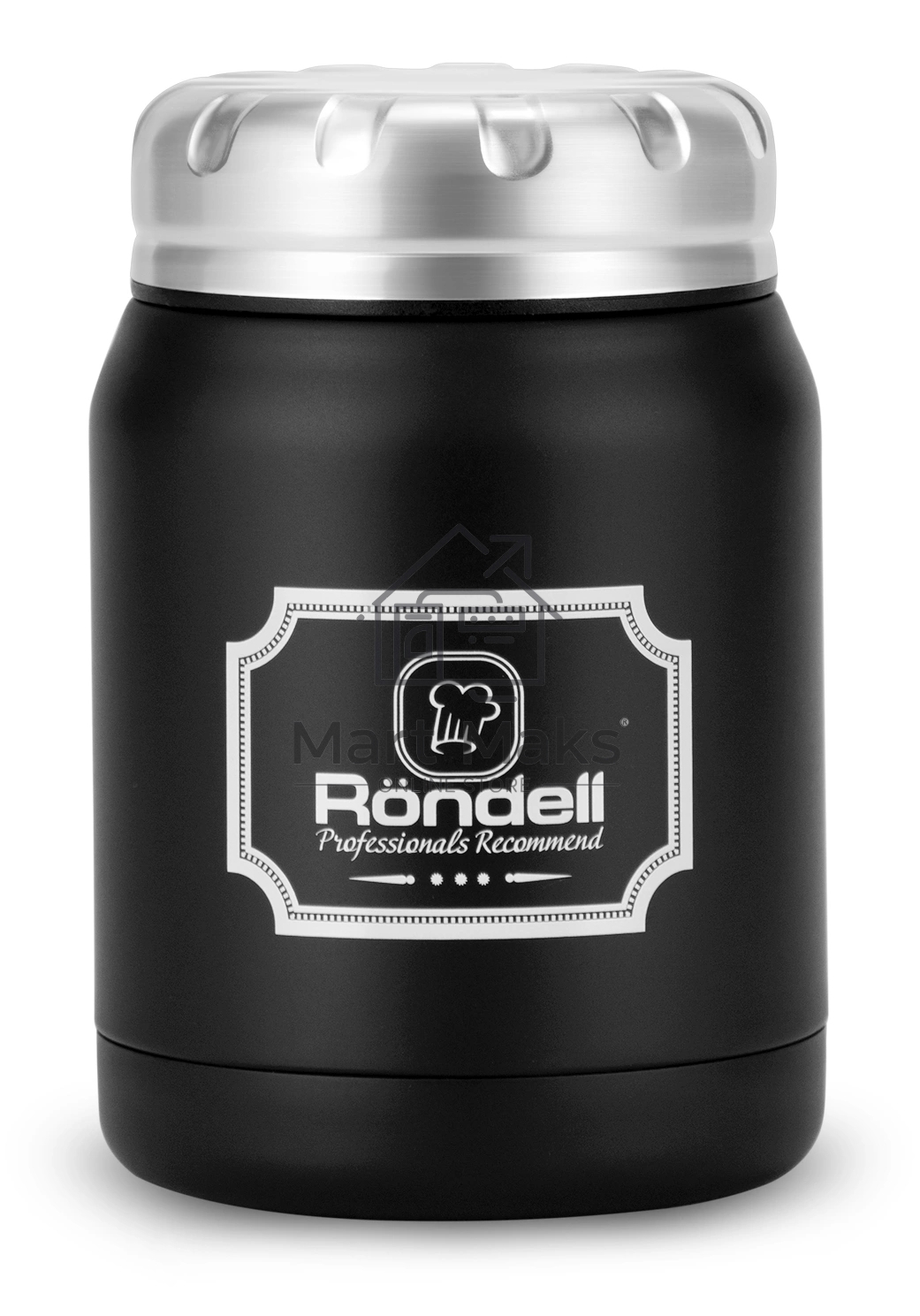 Термос для еды Rondell RDS-942 Black Picnic 0,5 л
