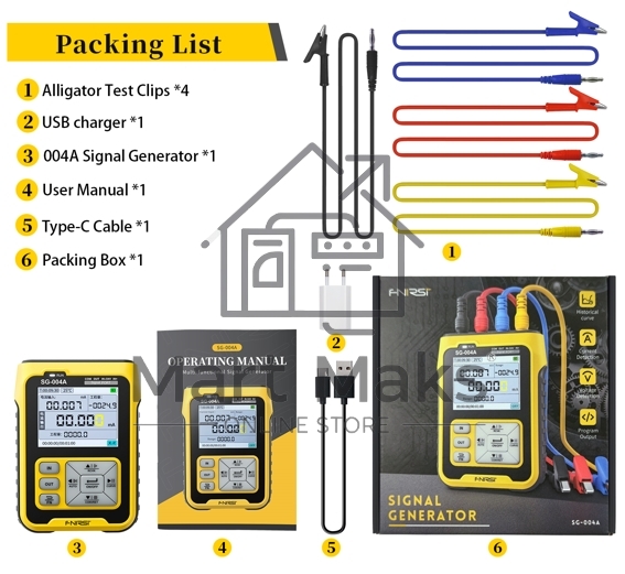 Генератор сигналов FNIRSI SG-004A