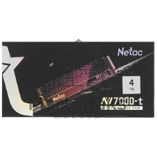 Накопитель SSD Netac NV7000-T, 4Tb, M.2 2280, PCIe 4.0 x4, NVMe, R/W 7300/6700, с радиатором
