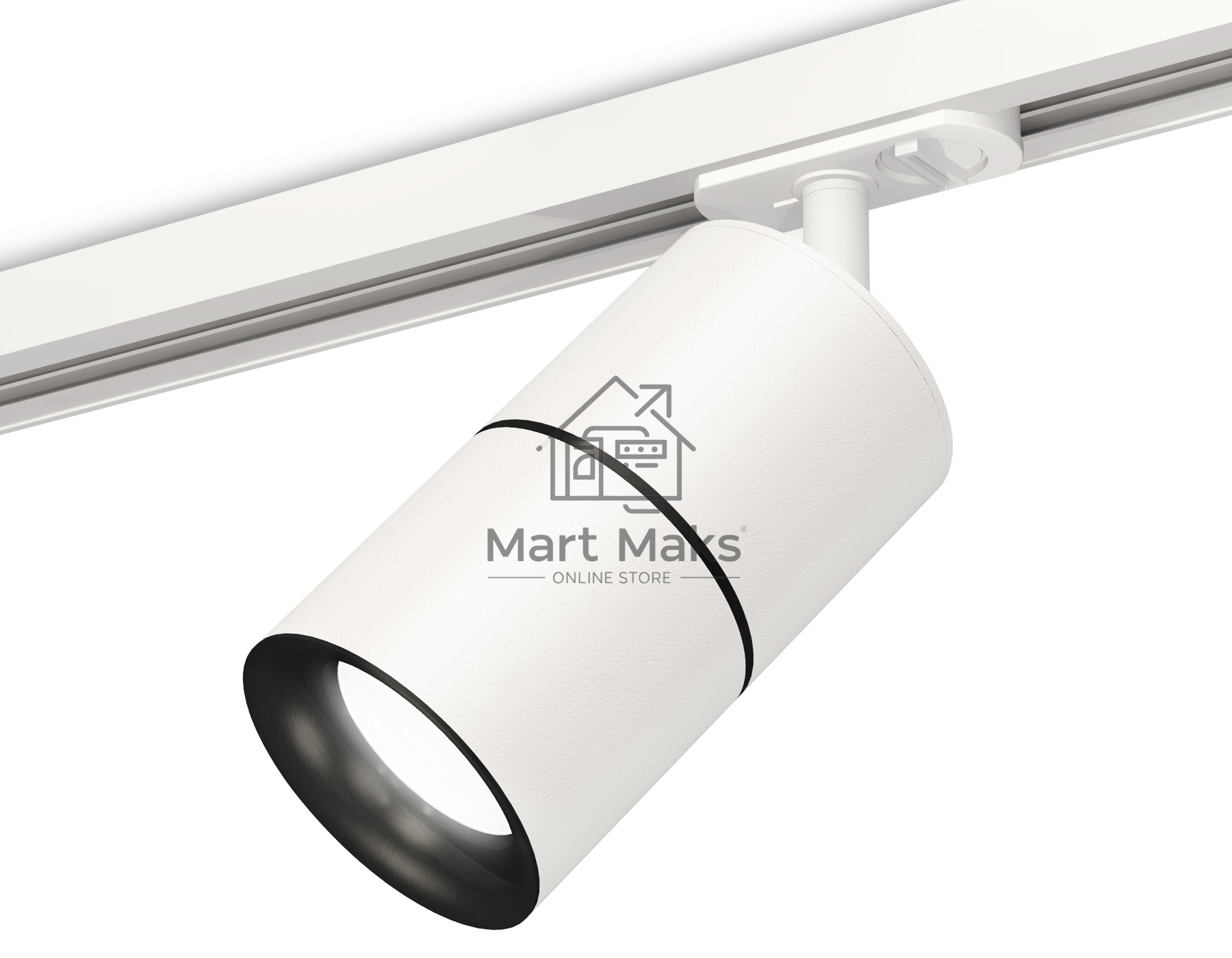 Светильник Ambrella light XT7401010 SWH/PBK белый песок/черный полированный MR16 GU5.3 (A2536, C7401, A2071, C7401, N7011)