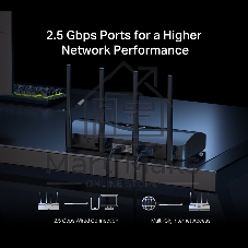 Двухдиапазонный маршрутизатор Wi-Fi Mercusys MR27BE