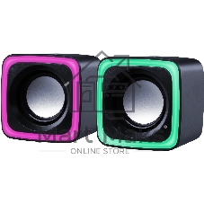 Колонки Defender Solar 7, 2.0, черный 65117