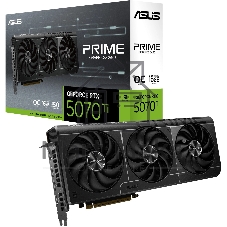 Видеокарта ASUS TUF Gaming GeForce RTX 5070 Ti OC Edition, 16 GB GDDR7, 256 bit, 3xDisplayPort, 2xHDMI, GPU 2497 MHz