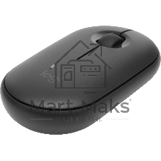 Мышь беспроводная Logitech Pebble M350 графитовый, 1000 dpi, радиоканал, Bluetooth, USB, кнопки - 3