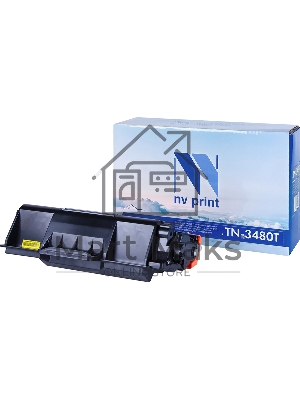 Картридж NVPrint совместимый Brother TN-3480T для HL-L5000D/L5100DN/L5100DNT/L5200DW/L5200DWT/L6250DN/L6300DW/L6300DWT/L6400DW/L6400DWT/DCP-L5500DN/L6600DW/MFC-L5700DN/L5750DW/L6800DW/L6800DWT/L6900DW/L6900DWT (8000k)