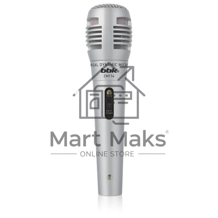 Микрофон BBK CM-114 серебро