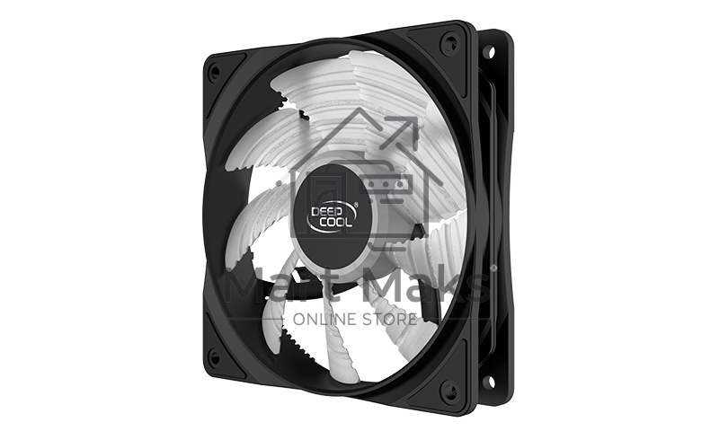 Вентилятор для корпуса DEEPCOOL RF120B черный, 120 мм, 1300 об/мин, 21.9 дБ, 3 pin