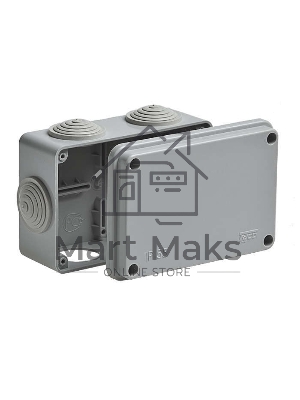 Рувинил 67051 Тусо.Коробка расп. для о/п, 120х80х50мм, 6 вводов, IP55