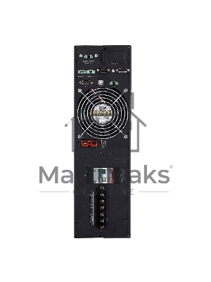 Источник бесперебойного питания CROWN On-Line CMUOA-300X-10K 10000VA/9000W, корпус металл, TOWER&RACK, 3U+3U, АКБ 16*12V/7AH, PF-0.9, AVR 110-300V, порт USB+RS-232, EPO, розетки - клемная колодка (Ph+N+GND), входной кабель 2,5 м, вентилятор охлаждения, ав