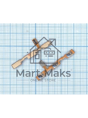 Шлейф кнопки включения и кнопок громкости для Xiaomi Redmi 6 Pro