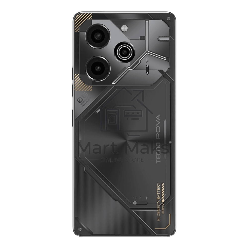 Смартфон Tecno POVA 6 Pro 5G, 12/256Gb, серый