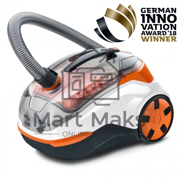Моющий пылесос Thomas DryBOX + AquaBOX Cat&Dog белый/оранжевый, 325/1700Вт, уборка сухая, пылесборник контейнер 2.6 л