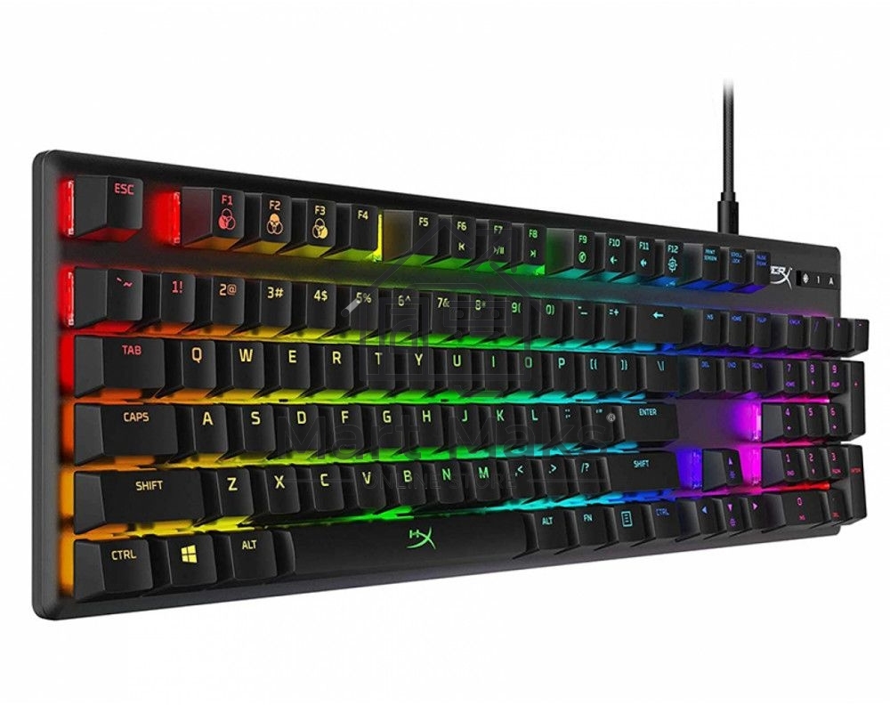 Клавиатура HyperX Alloy Origins (4P4F6AA#ABA) проводная, USB, черный