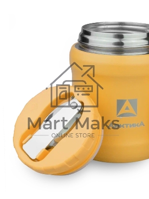 Термос для еды Арктика 311-500 0.5л. желтый картонная коробка (311-500/YELLOW)
