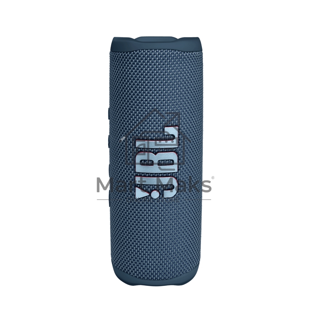 Портативная акустика JBL Flip 6 синий, Bluetooth 5.1, время воспроизведения 12 ч, емкость аккумулятора 4800 mAh, время заряда 2,5 ч, цвет синий