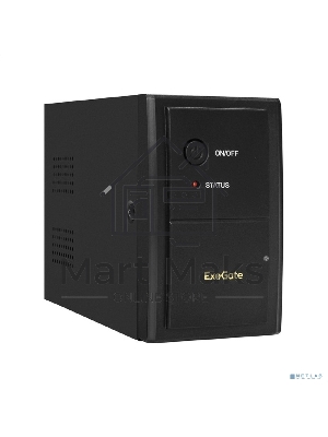 Источник бесперебойного питания ExeGate EX292774RUS SpecialPro UNB-800.LED.AVR.4C13.RJ.USB 800VA/480W, LED, AVR, 4*C13, RJ45/11, USB, металлический корпус, черный