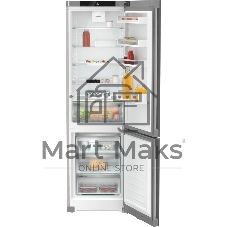 Холодильник Liebherr CNsff 5703 серебристый двухкамерный 266/94л морозилка снизу