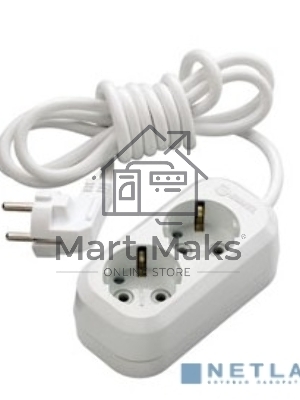 Удлинитель 2 гн 3 м с\з Makel MGP113