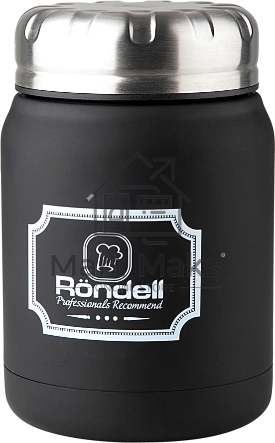 Термос для еды Rondell RDS-942 Black Picnic 0,5 л