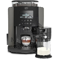 Кофемашина Krups Arabica Latte EA819E10 1450Вт черный/коричневый