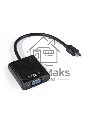 Кабель-переходник ExeGate EX284923RUS miniDisplayPort-VGA ExeGate EX-mDPM-VGAF-0.15 (mini20M/15F, 0,15м)