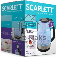 Чайник электрический Scarlett SC-EK27G91 черный