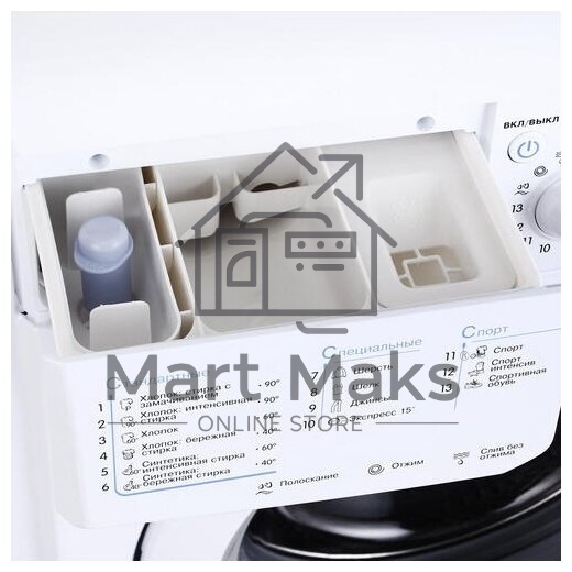 Стиральная машина Indesit IWSD6105 (CIS) L(R) белый, загр. фронтальная макс.: 6 кг 1000 об/мин класс: А